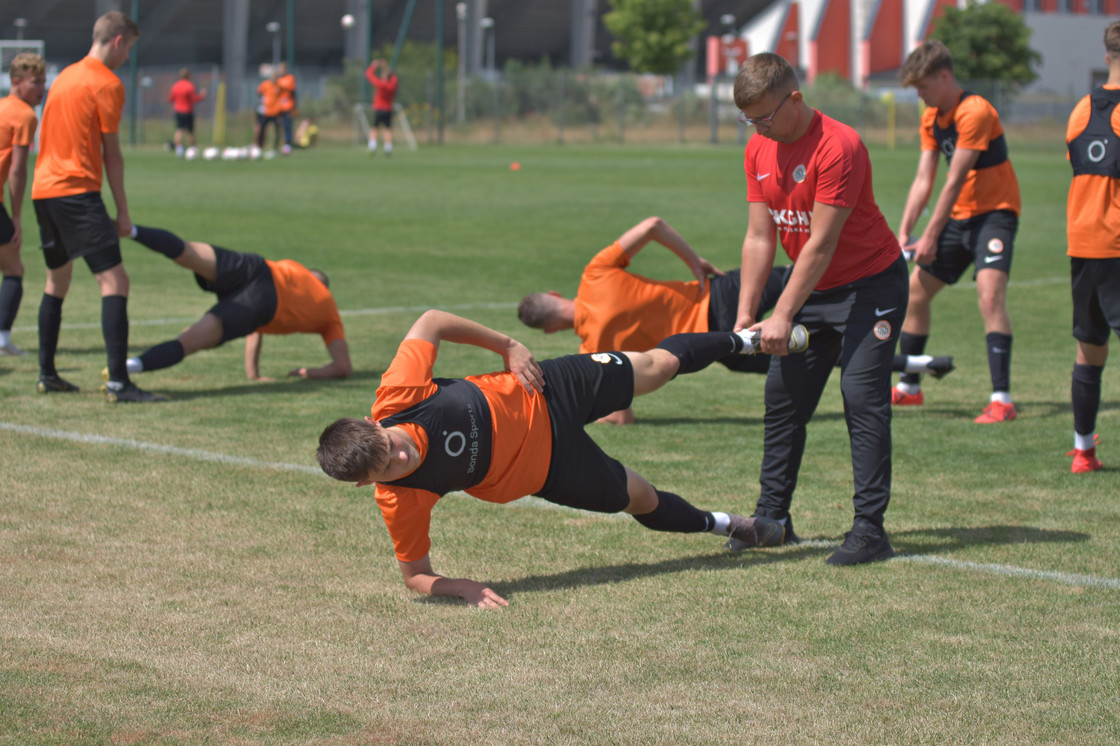 Trening juniorów starszych w obiektywie 