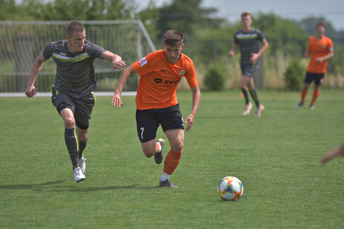 Pierwszy mecz kontrolny juniorów starszych Pierwszy mecz kontrolny juniorów starszych