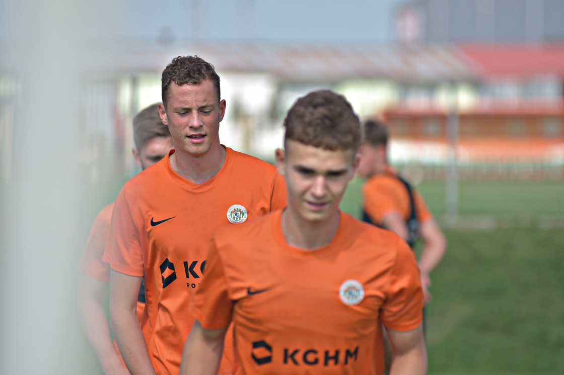 Trening przed ligą Trening przed ligą