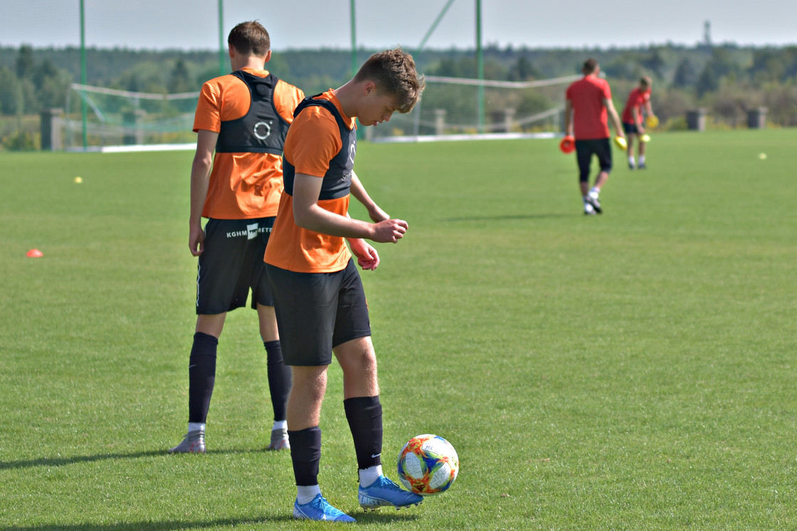 Trening przed ligą Trening przed ligą