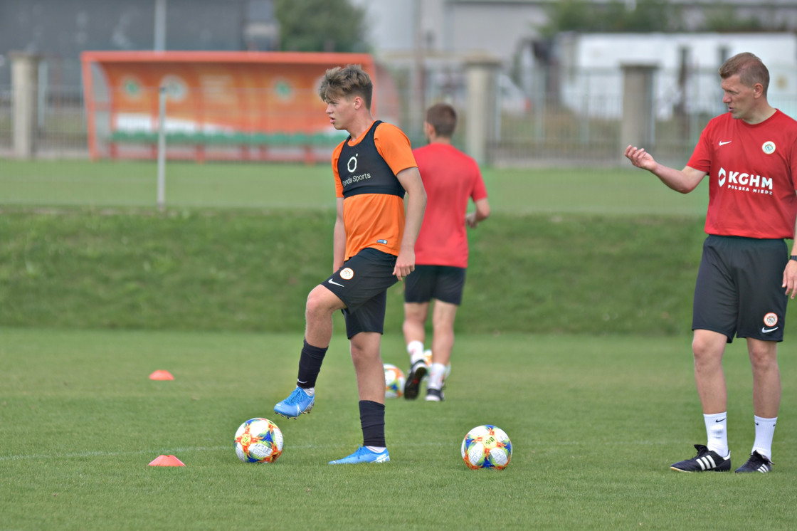 Trening przed ligą Trening przed ligą