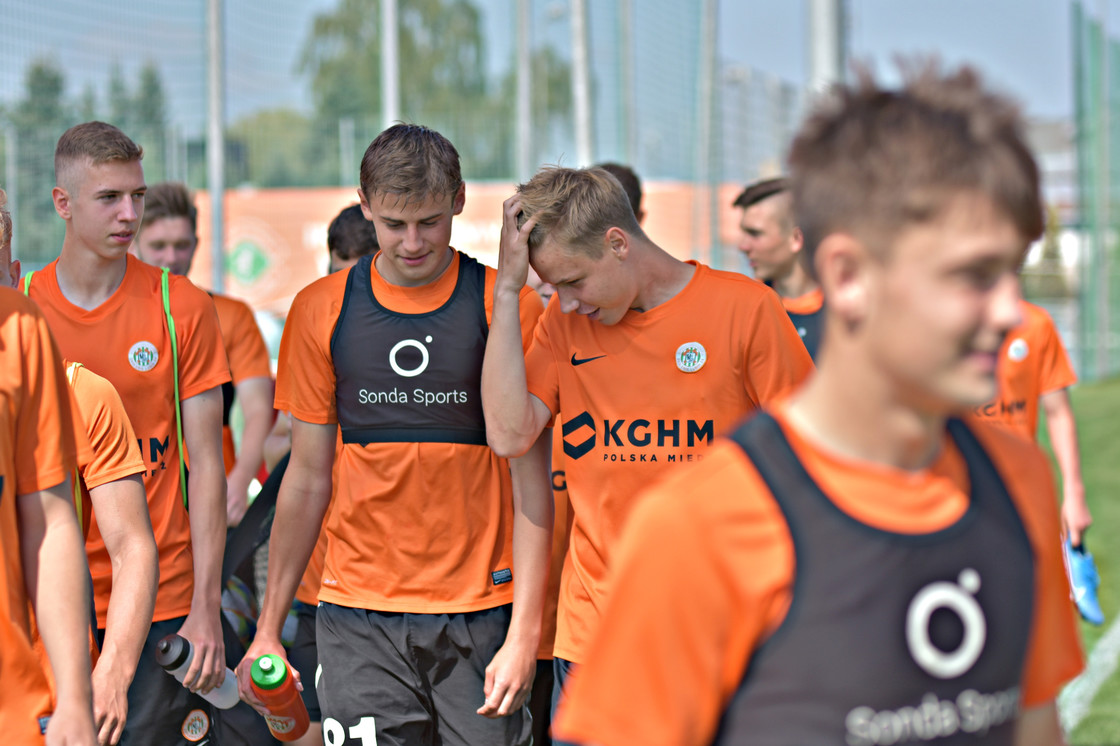Trening przed ligą Trening przed ligą