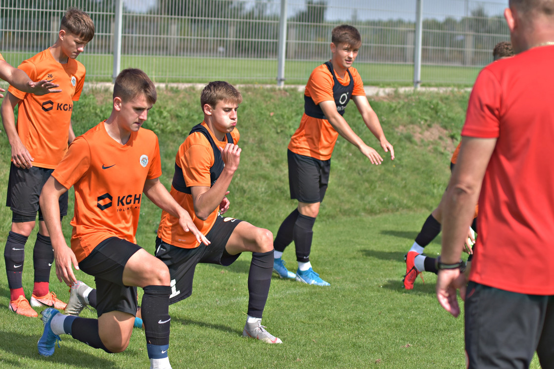 Trening przed ligą Trening przed ligą
