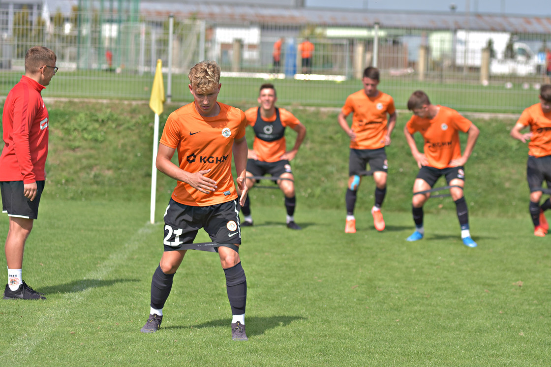 Trening przed ligą Trening przed ligą