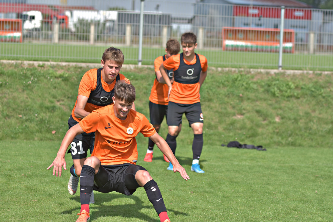 Trening przed ligą Trening przed ligą
