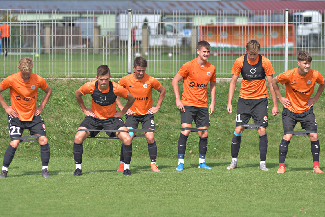 Trening przed ligą Trening przed ligą