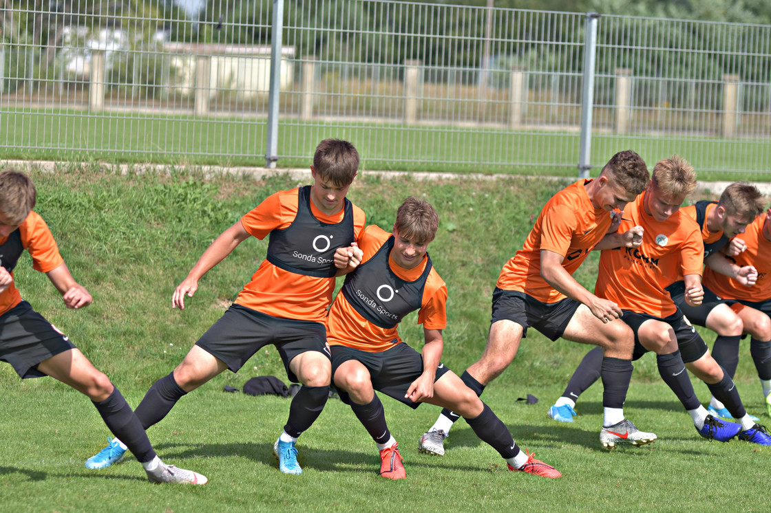 Trening przed ligą Trening przed ligą