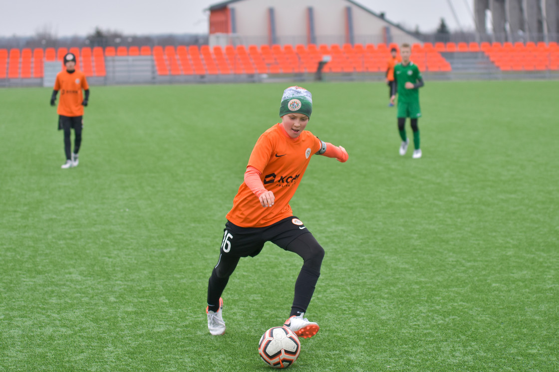 Mecz kontrolny drużyny U-12 Mecz kontrolny drużyny U-12
