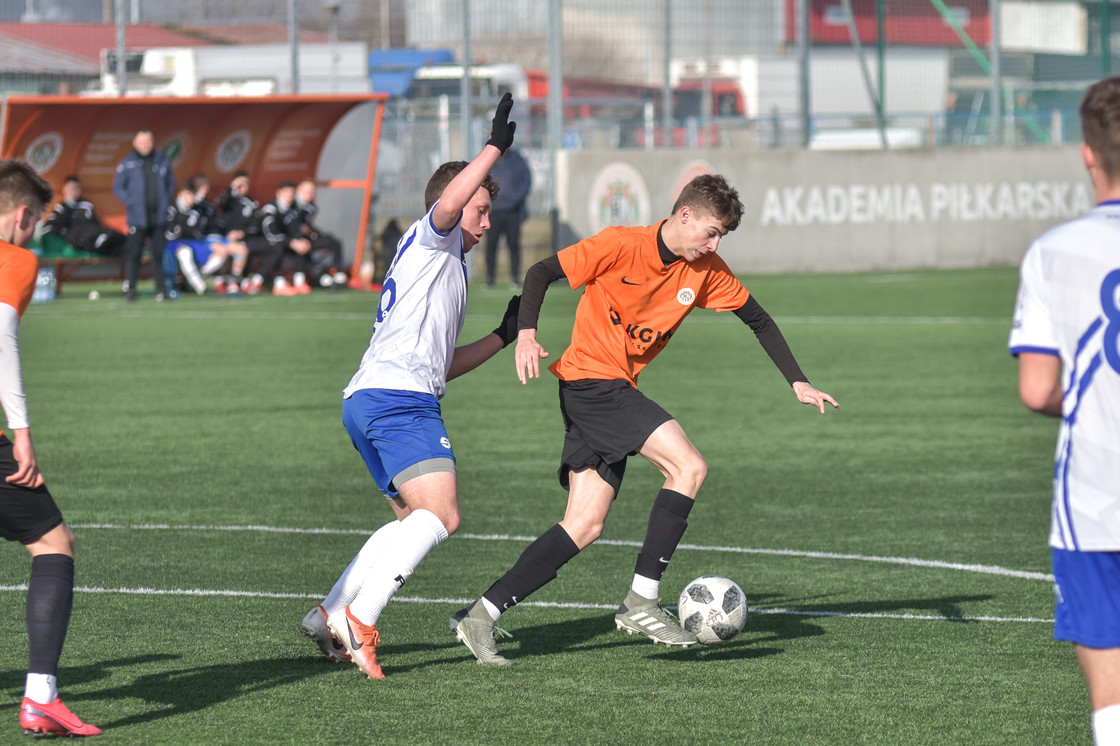 Mecz kontrolny juniorów młodszych z SMS-em Łódź Mecz kontrolny juniorów młodszych z SMS-em Łódź