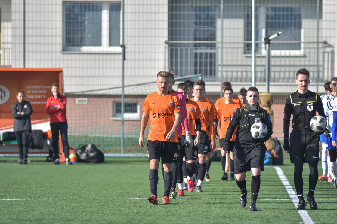 Mecz kontrolny juniorów młodszych z SMS-em Łódź Mecz kontrolny juniorów młodszych z SMS-em Łódź