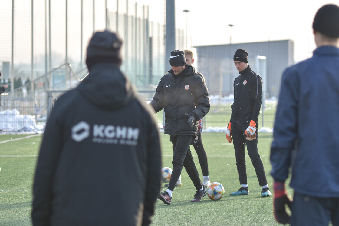 Trening bramkarzy Trening bramkarzy