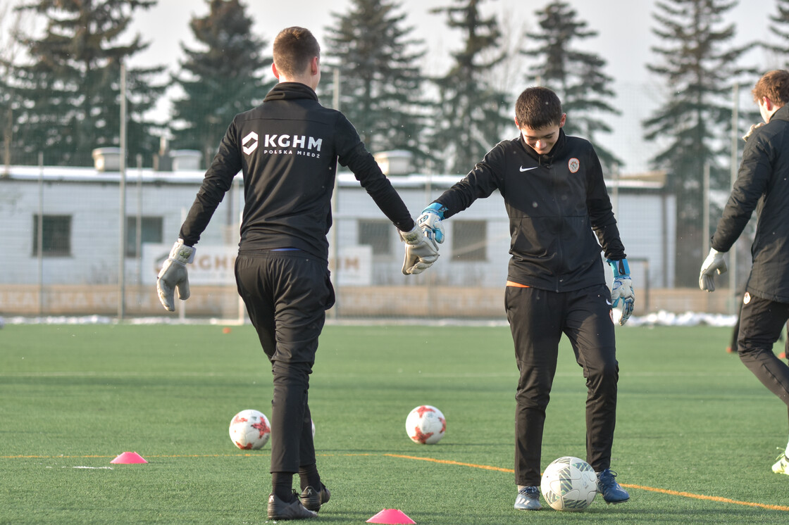 Trening bramkarzy Trening bramkarzy