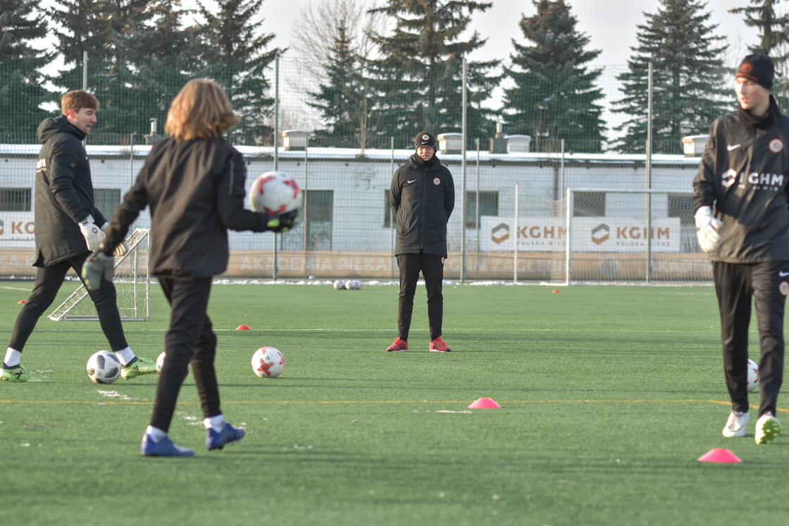 Trening bramkarzy Trening bramkarzy