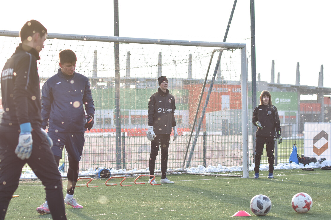 Trening bramkarzy Trening bramkarzy