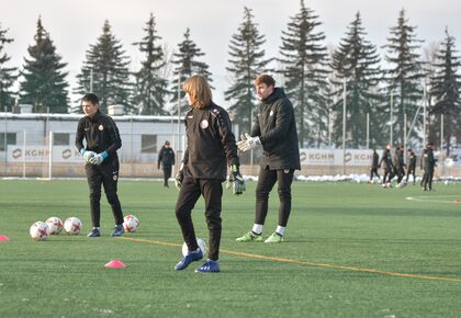 Trening bramkarzy