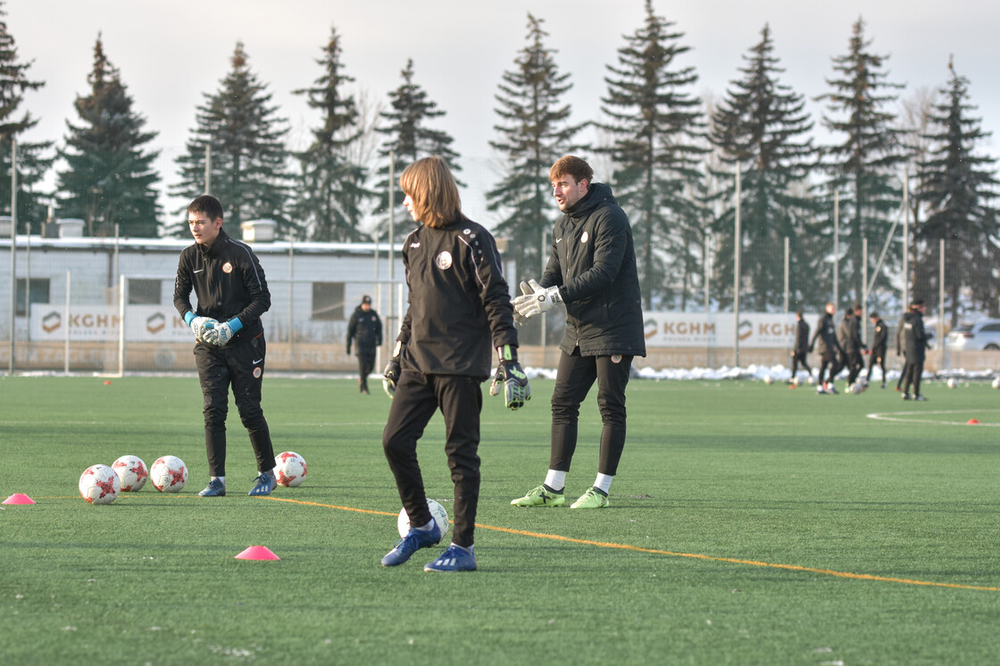 Trening bramkarzy Trening bramkarzy