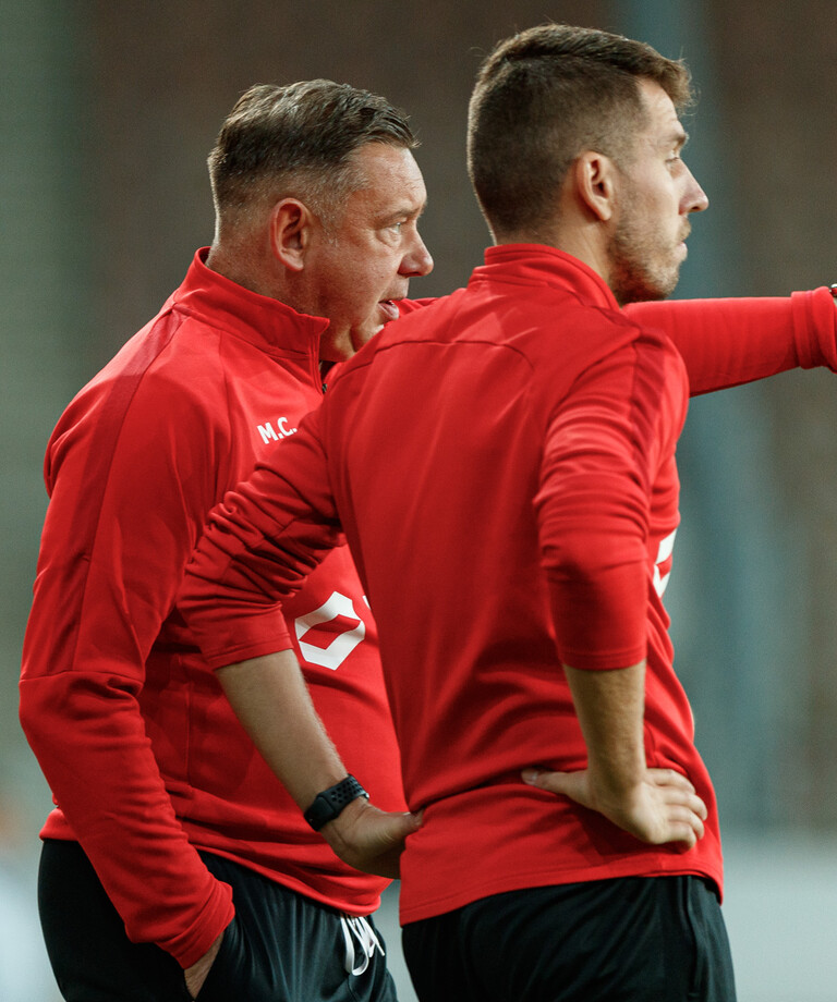 Trener Marcin Ciliński podsumował dwumecz z Ruchem Lwów Trener Marcin Ciliński podsumował dwumecz z Ruchem Lwów