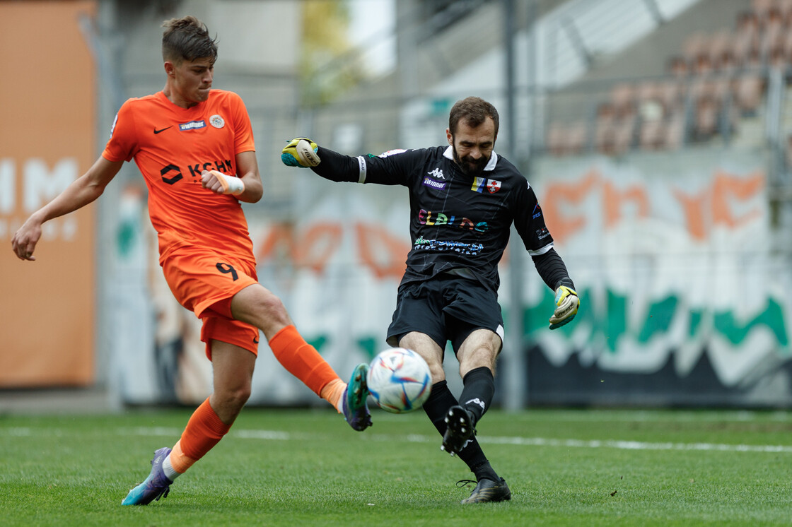 eWinner 2 liga: KGHM Zagłębie II Lubin - Olimpia Elbląg | FOTO