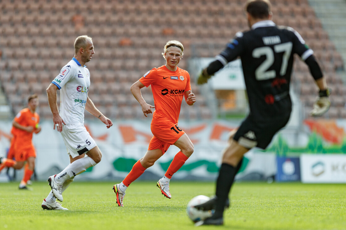 eWinner 2 liga: KGHM Zagłębie II Lubin - Olimpia Elbląg | FOTO