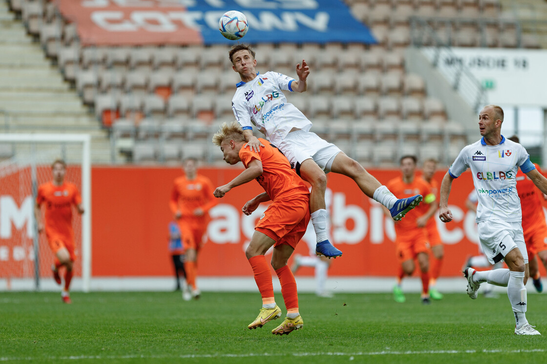 eWinner 2 liga: KGHM Zagłębie II Lubin - Olimpia Elbląg | FOTO