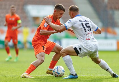 eWinner 2 liga: KGHM Zagłębie II Lubin - Olimpia Elbląg | FOTO