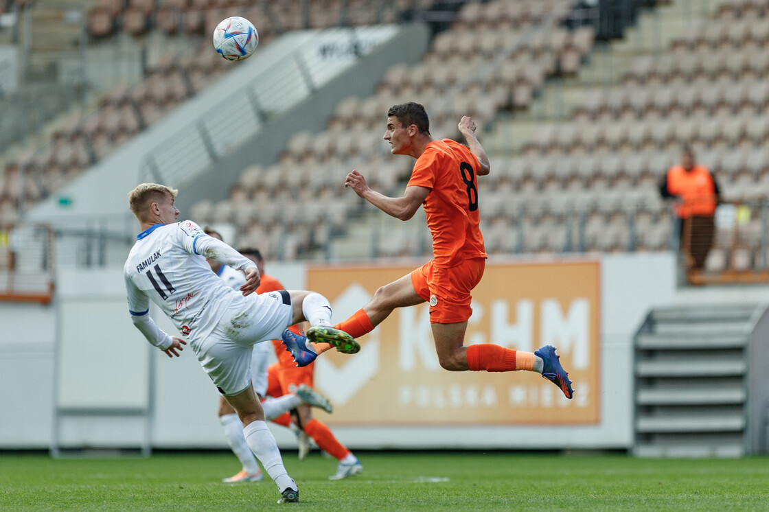 eWinner 2 liga: KGHM Zagłębie II Lubin - Olimpia Elbląg | FOTO