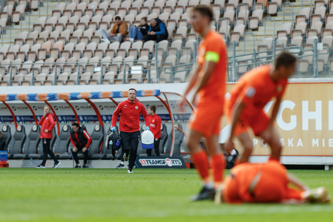 eWinner 2 liga: KGHM Zagłębie II Lubin - Olimpia Elbląg | FOTO