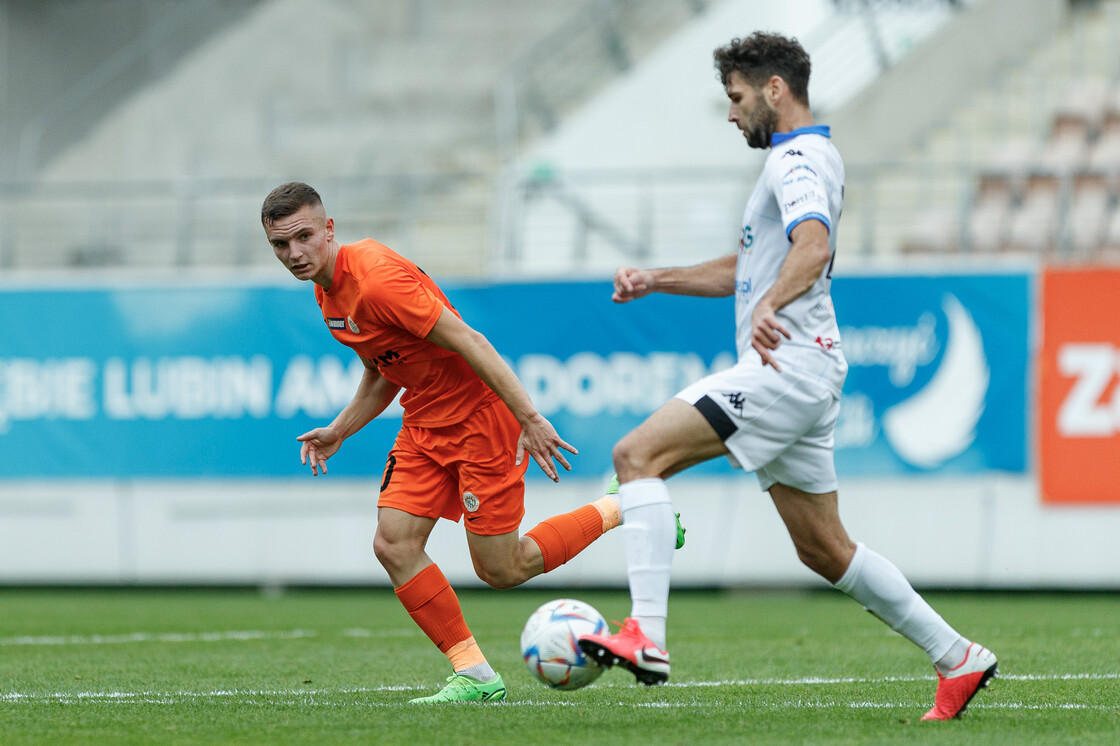 eWinner 2 liga: KGHM Zagłębie II Lubin - Olimpia Elbląg | FOTO