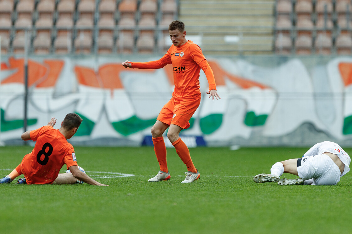 eWinner 2 liga: KGHM Zagłębie II Lubin - Olimpia Elbląg | FOTO