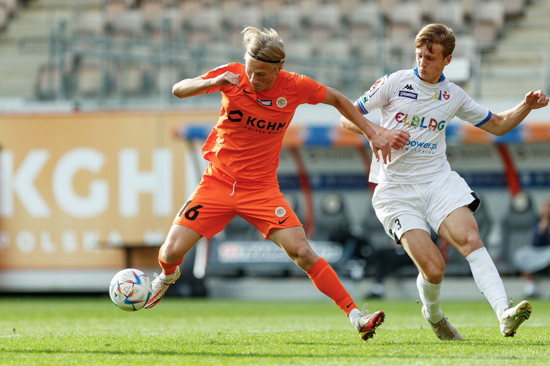 eWinner 2 liga: KGHM Zagłębie II Lubin - Olimpia Elbląg | FOTO