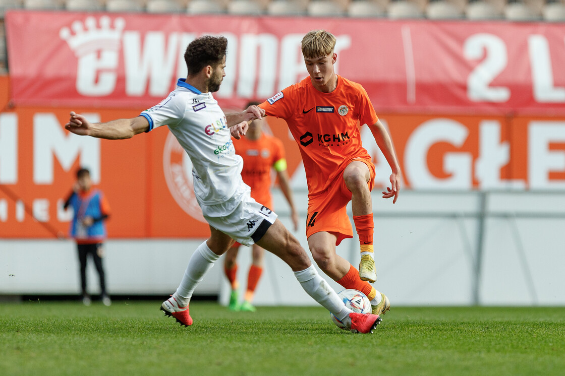 eWinner 2 liga: KGHM Zagłębie II Lubin - Olimpia Elbląg | FOTO