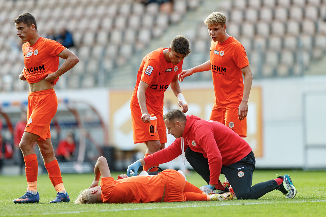 eWinner 2 liga: KGHM Zagłębie II Lubin - Olimpia Elbląg | FOTO