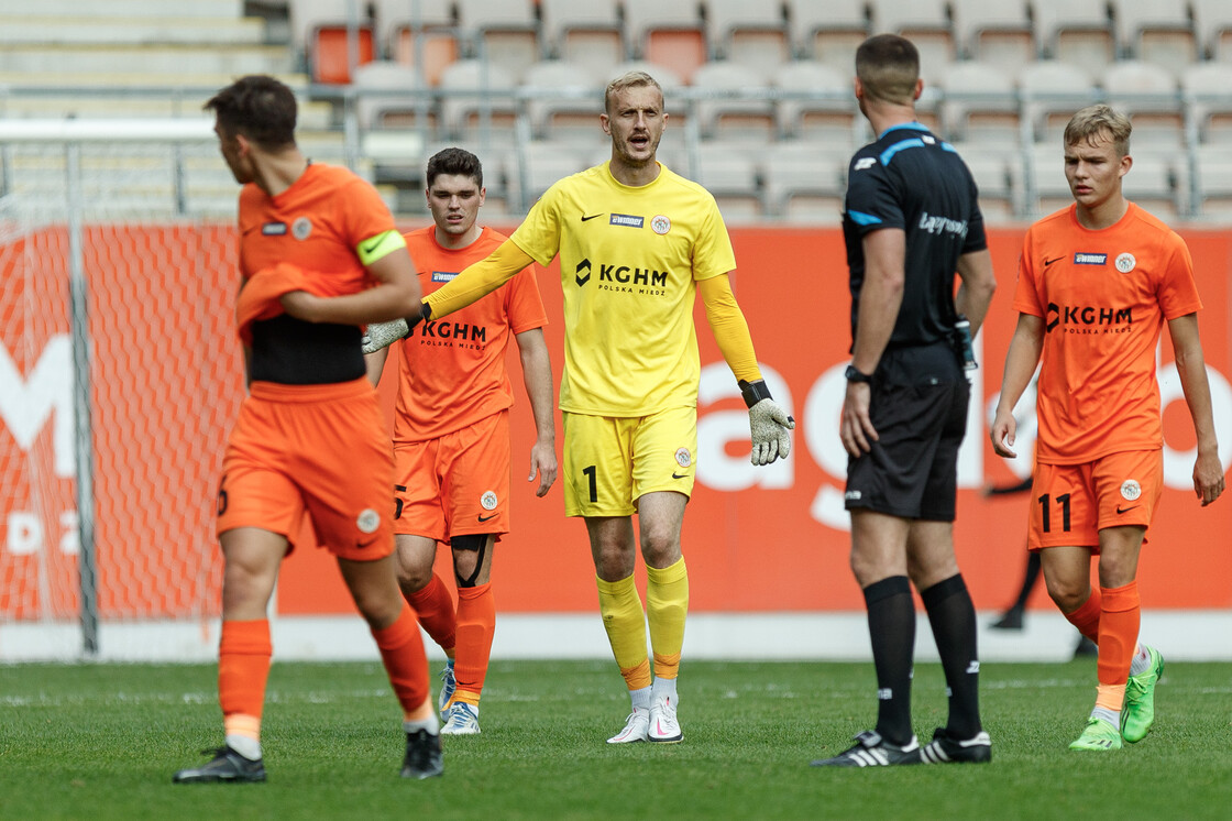 eWinner 2 liga: KGHM Zagłębie II Lubin - Olimpia Elbląg | FOTO