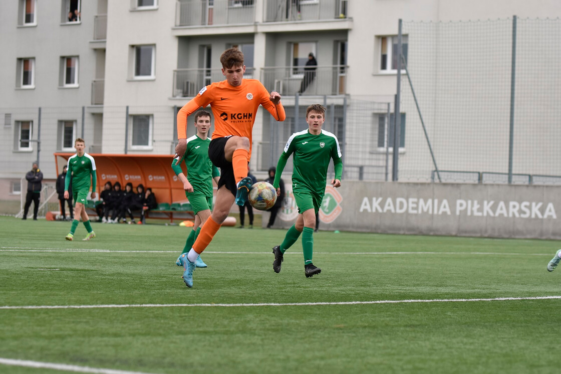 CLJ U15: Zagłębie - Rekord Bielsko-Biała | FOTO