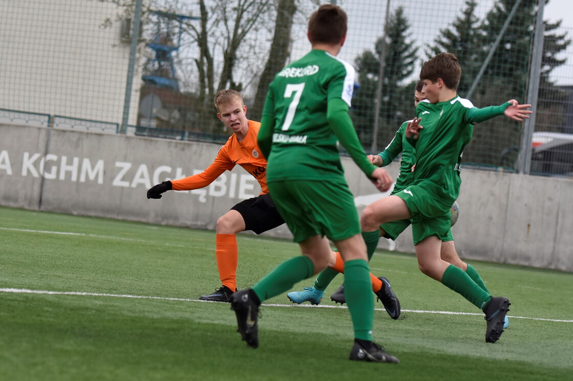 CLJ U15: Zagłębie - Rekord Bielsko-Biała | FOTO