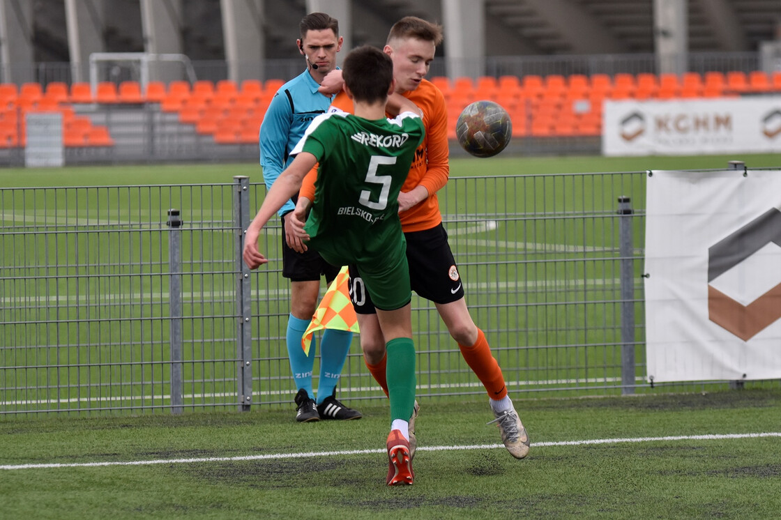 CLJ U15: Zagłębie - Rekord Bielsko-Biała | FOTO