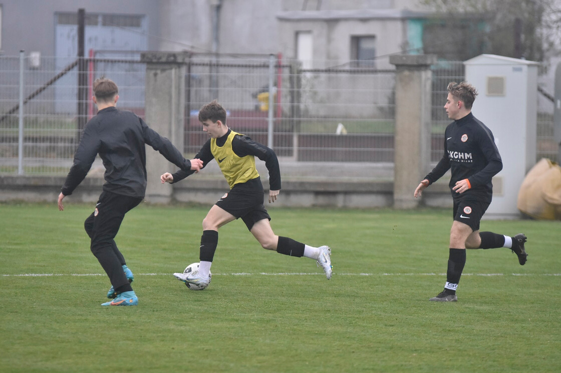 Treningi drużyny U-15 oraz bramkarzy w obiektywie Treningi drużyny U-15 oraz bramkarzy w obiektywie
