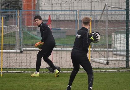 Treningi drużyny U-15 oraz bramkarzy w obiektywie