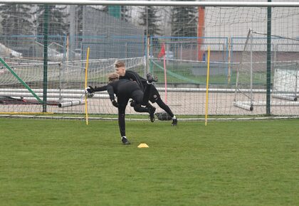 Treningi drużyny U-15 oraz bramkarzy w obiektywie