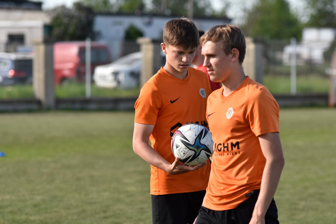 Wspólny trening zawodników drużyn U21 i U18 Wspólny trening zawodników drużyn U21 i U18