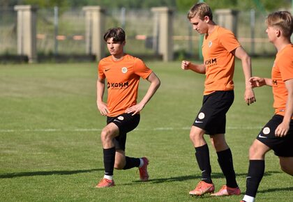 Wspólny trening zawodników drużyn U21 i U18