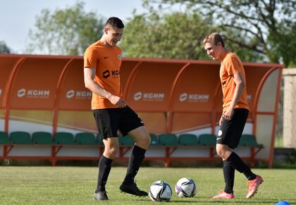 Wspólny trening zawodników drużyn U21 i U18