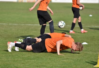 Wspólny trening zawodników drużyn U21 i U18