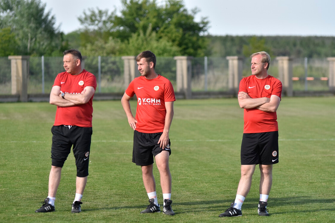 Wspólny trening zawodników drużyn U21 i U18 Wspólny trening zawodników drużyn U21 i U18