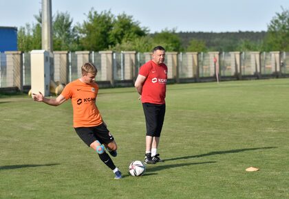 Wspólny trening zawodników drużyn U21 i U18