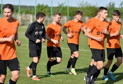 Wspólny trening zawodników drużyn U21 i U18