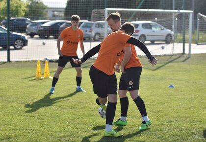 Wspólny trening zawodników drużyn U21 i U18