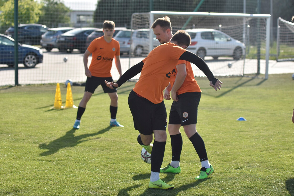 Wspólny trening zawodników drużyn U21 i U18 Wspólny trening zawodników drużyn U21 i U18