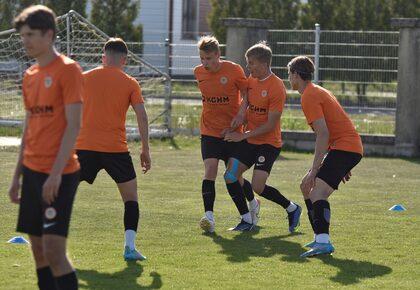 Wspólny trening zawodników drużyn U21 i U18