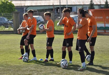 Wspólny trening zawodników drużyn U21 i U18